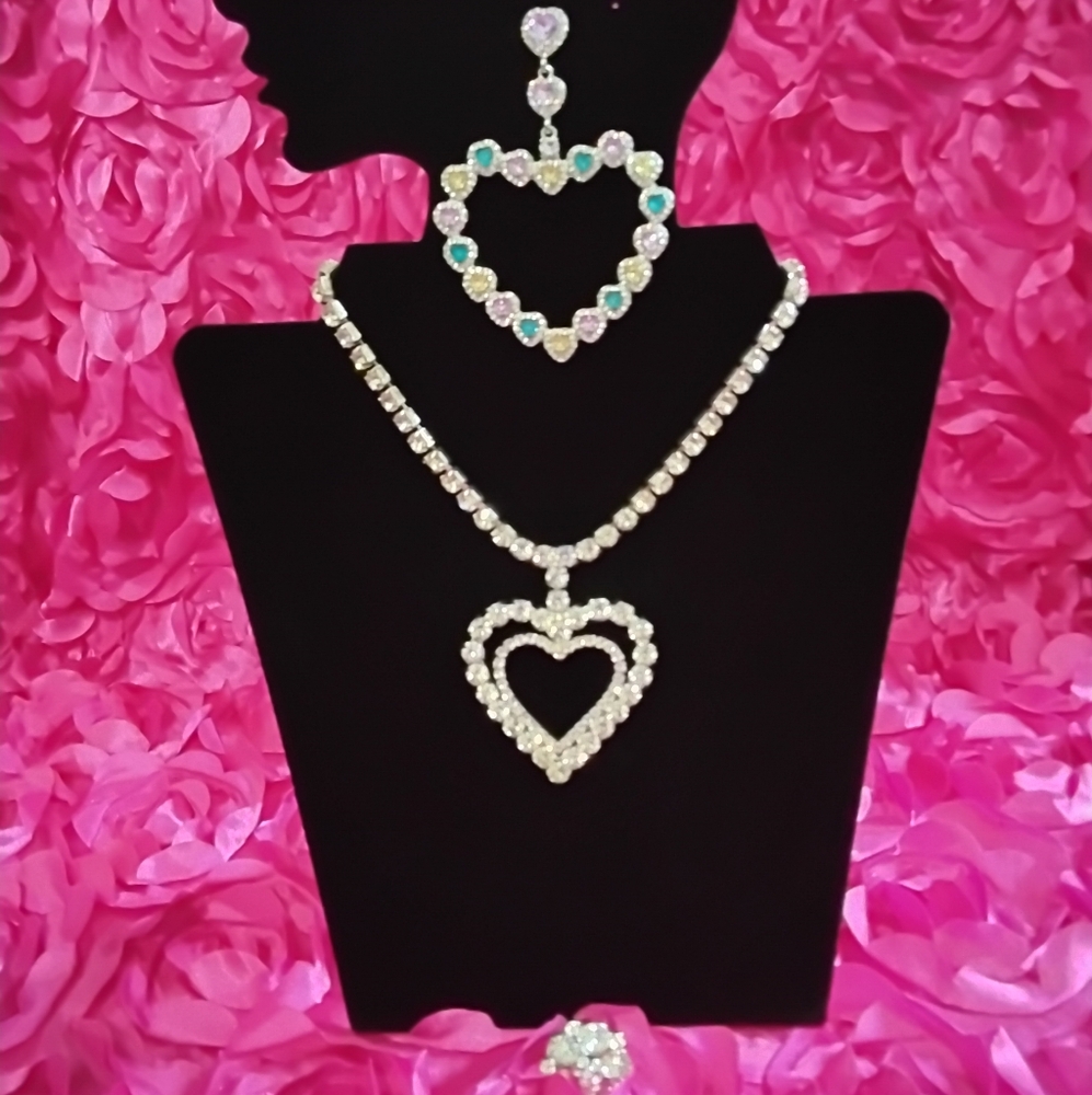 Statement Necklace Set 3 pc